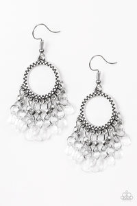 Paradise Palace White Earring