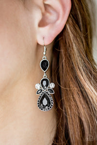 All About Glam Black Earring