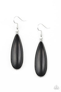 Santa Fe Skies Black Earring