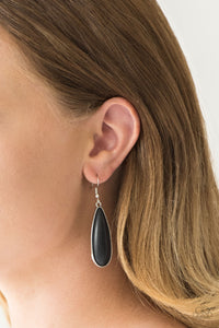 Santa Fe Skies Black Earring