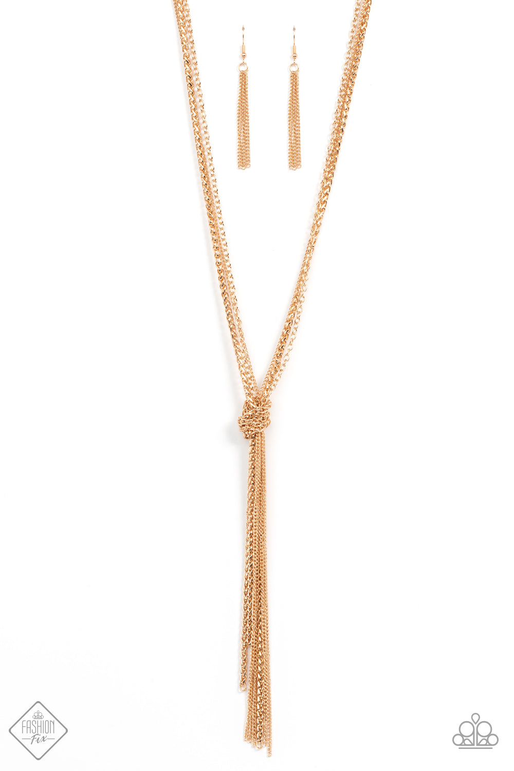 KNOT All There Necklace (Gold, Black, Silver)