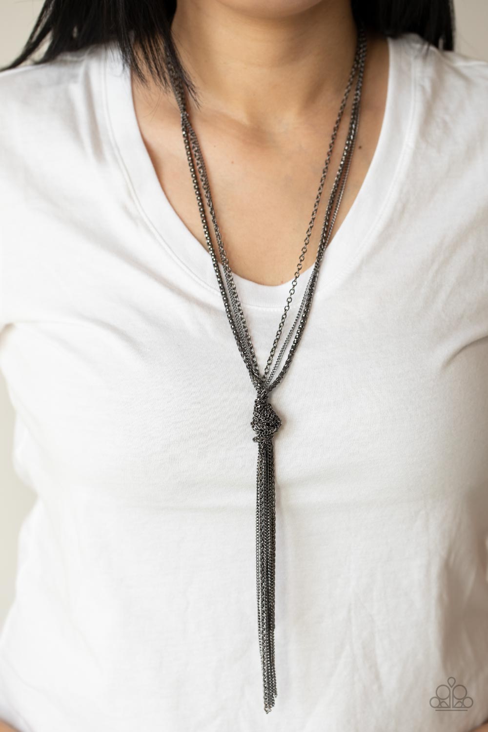 KNOT All There Necklace (Gold, Black, Silver)