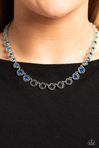 Kaleidoscope Charm (Multi, Blue, Purple) Necklace
