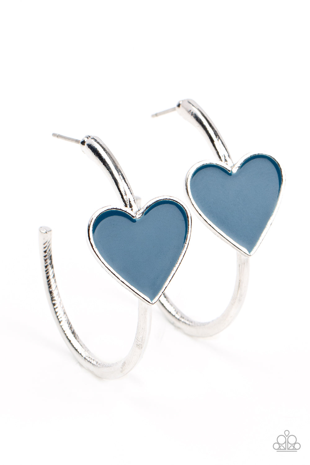 Kiss Up Earring (Blue, Yellow)