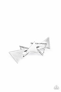 Know All The TRIANGLES Hair Clip (Gold, Silver)
