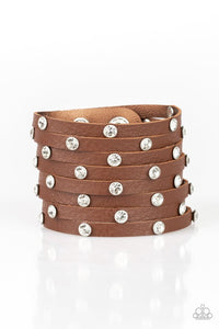 Sass Squad Urban Brown Bracelet