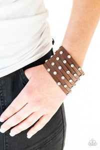 Sass Squad Urban Brown Bracelet