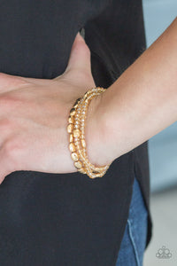 Hello Beautiful Gold Bracelet