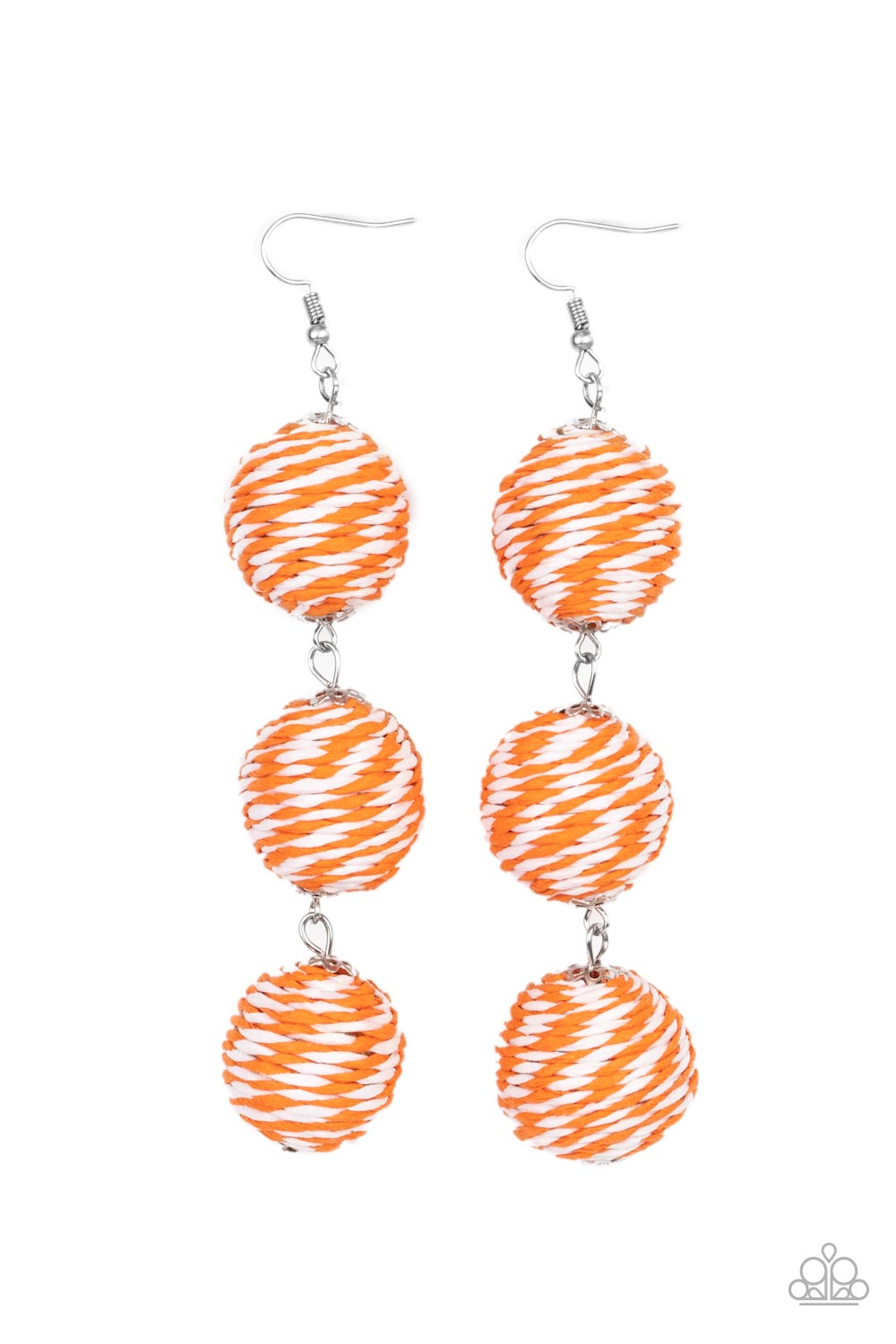 Laguna Lanterns Orange Earring