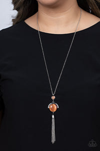 Lavishly Lucid Orange Necklace