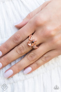 Law of Attraction Rose Gold Ring