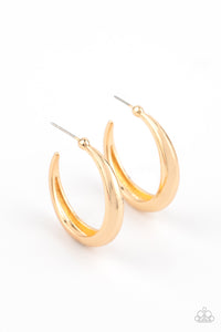 Lay It On Thick Gold Earring
