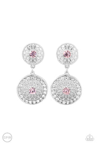 Life of The Garden Party Earring (Blue, Pink)