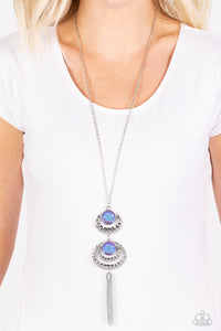 Limitless Luster Necklace (Orange, Purple, Yellow)
