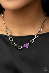Little Charmer Necklace (Purple, Red)
