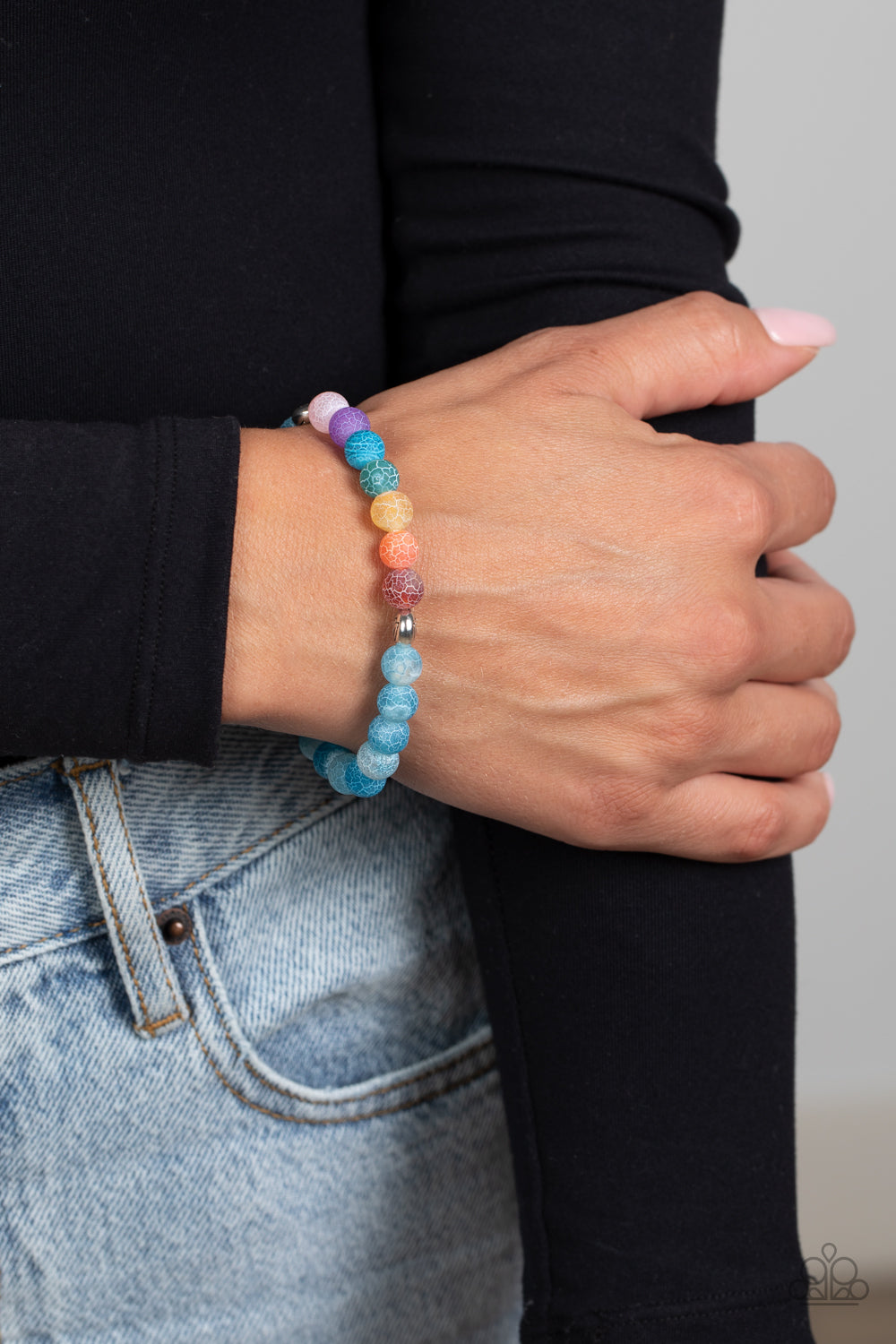 Lotus Chakra Blue Bracelet