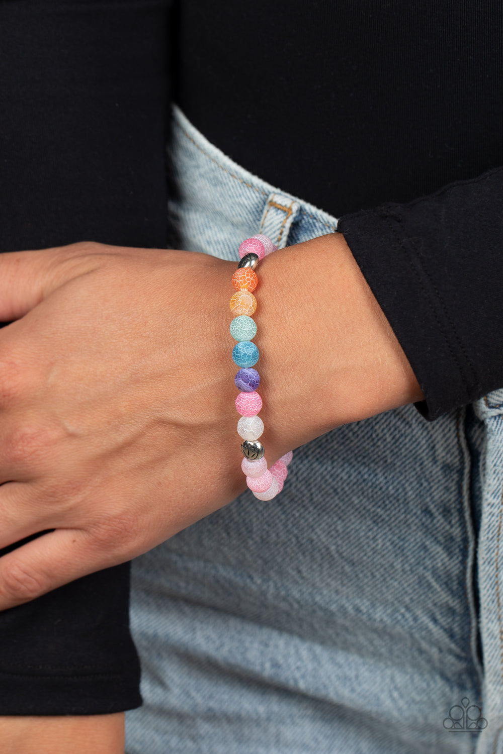 Lotus Chakra Pink Bracelet