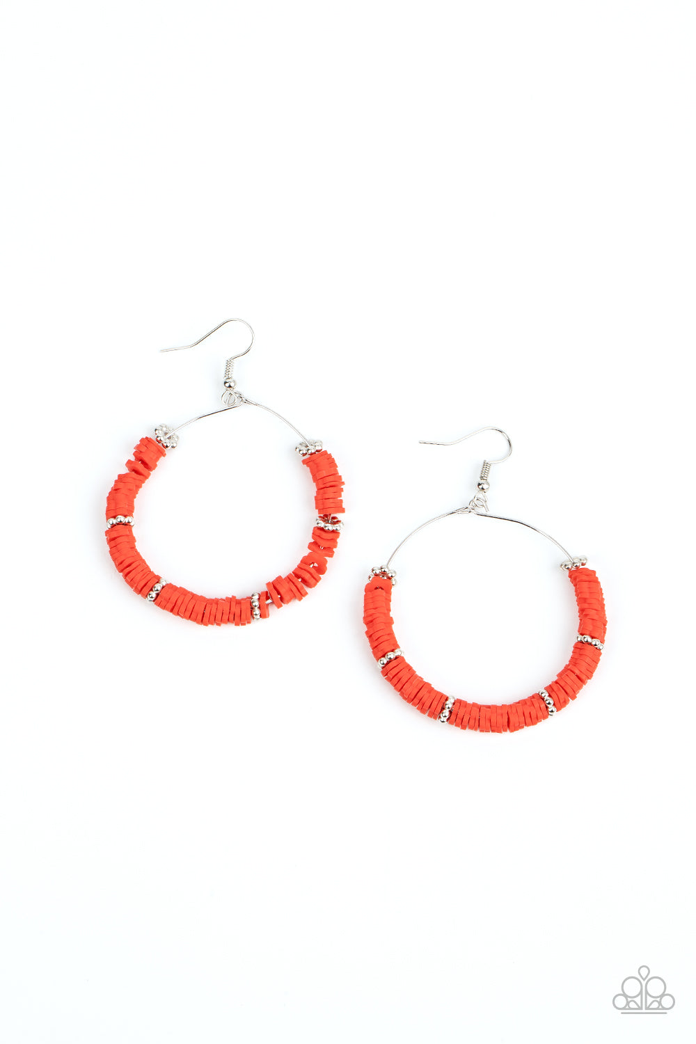 Loudly Layered Earring (Red, White, Yellow)