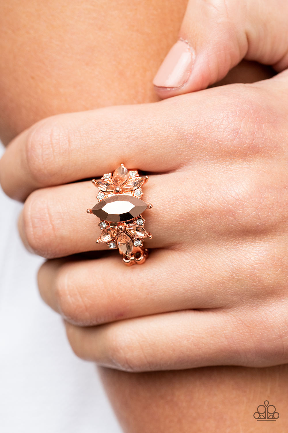 Luxury Luster Ring (Copper, Orange)