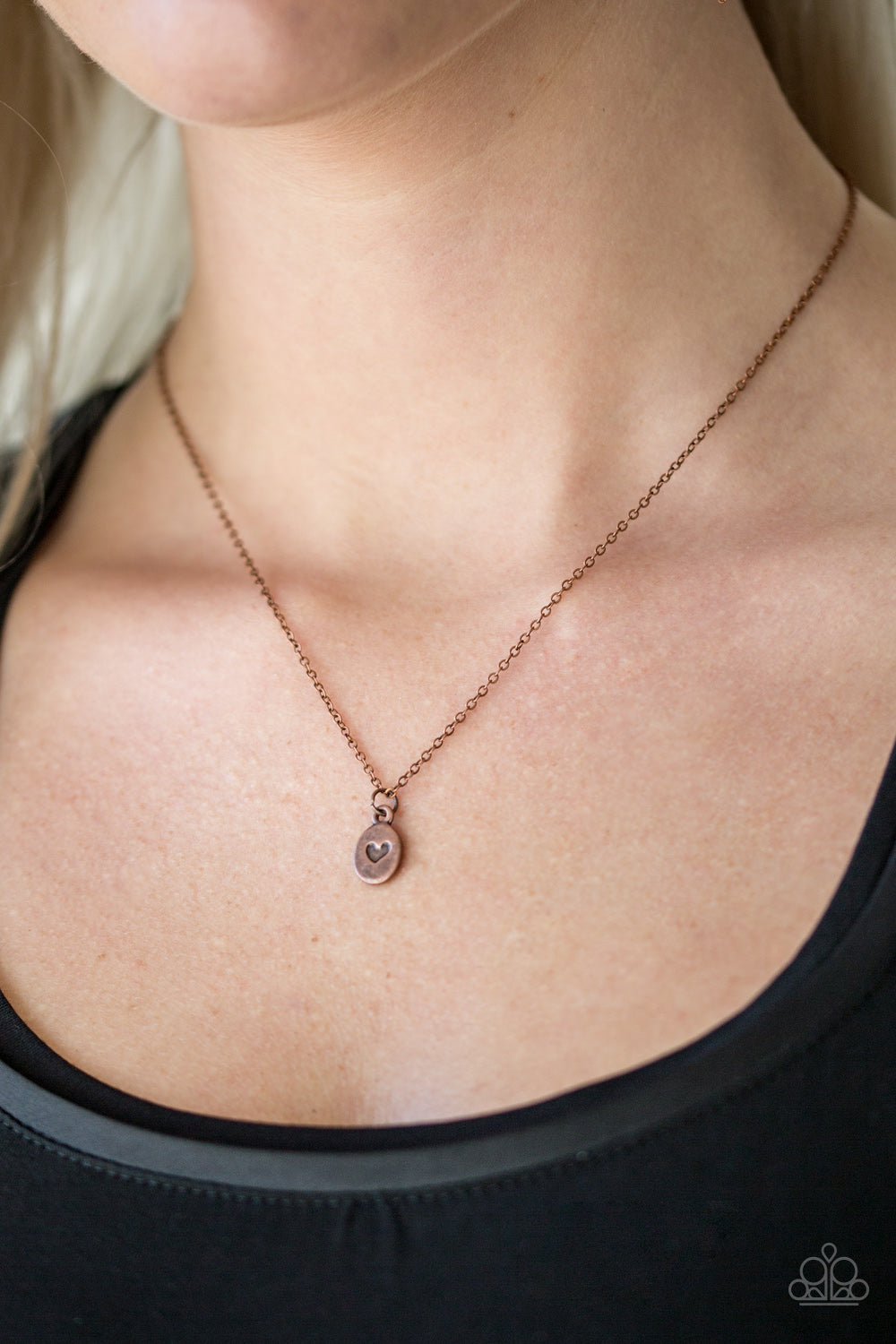 Live For Love Copper Necklace