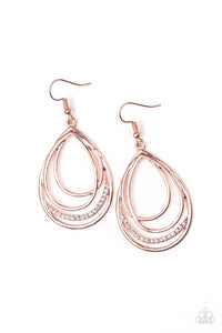 Start Each Day With Copper Earring
