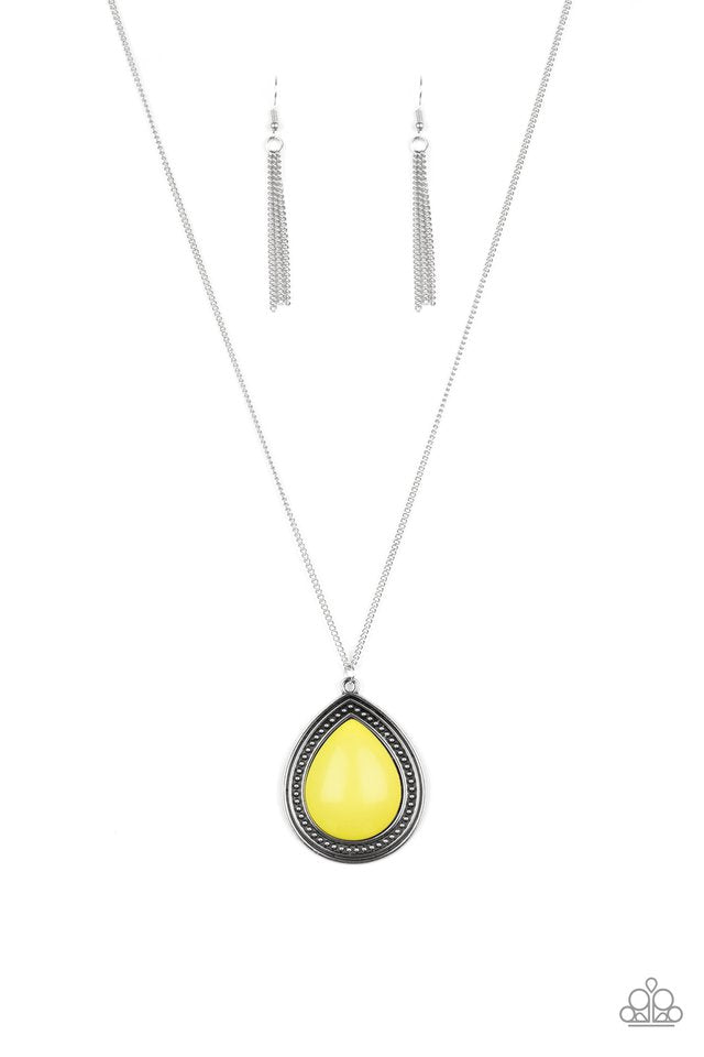 Chroma Courageous Yellow Necklace