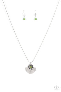 Magnificent Manifestation Green Necklace