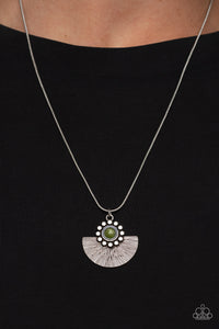 Magnificent Manifestation Green Necklace