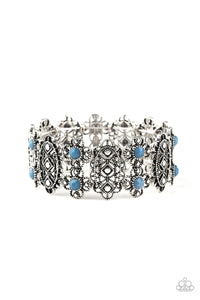 Majestic Gardens Blue Bracelet