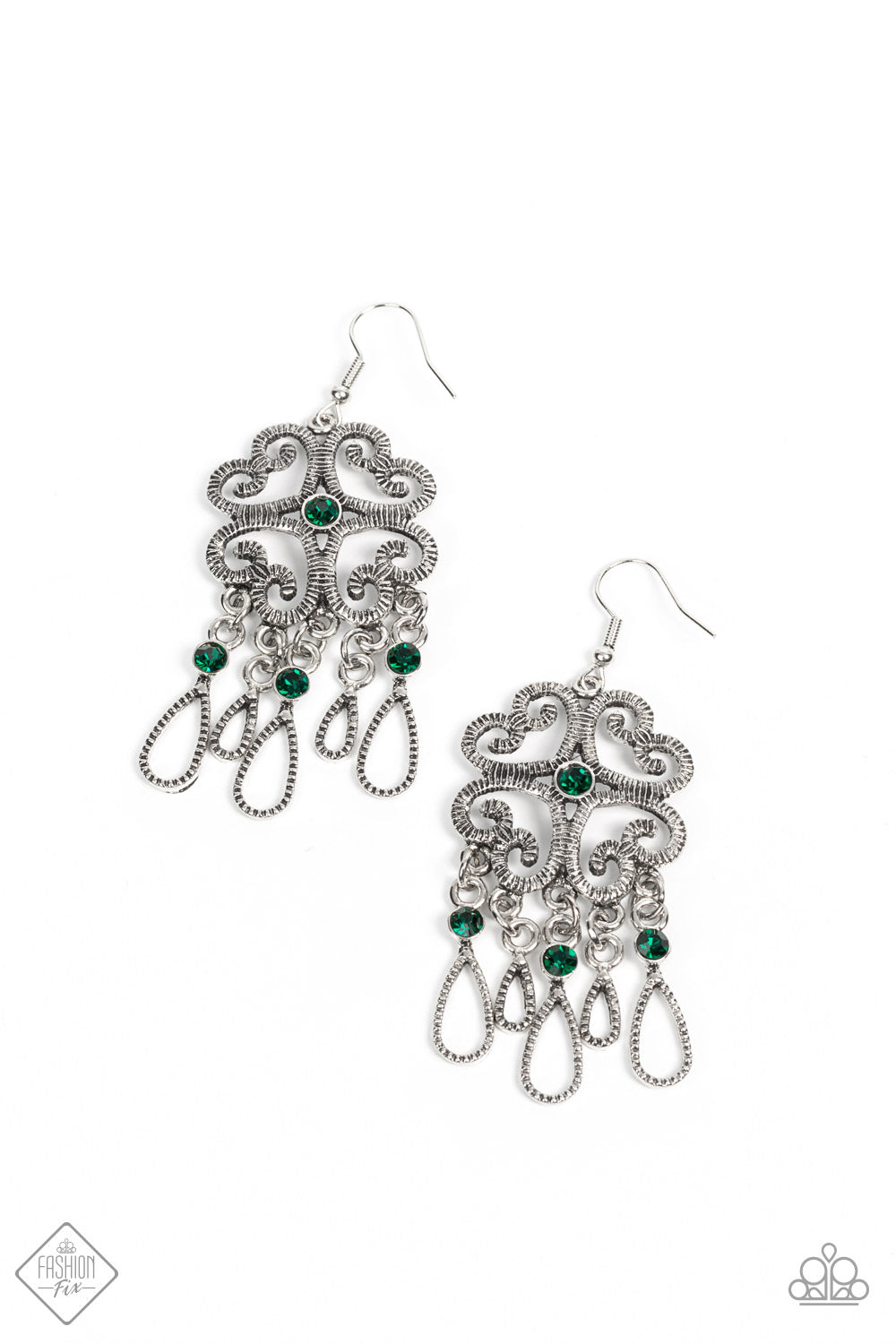 Majestic Makeover Green Earring