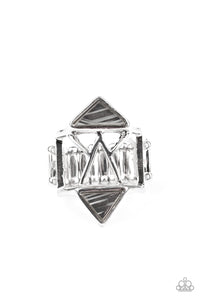 Making Me Edgy Silver Ring