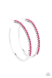 Making Rounds Pink Earring