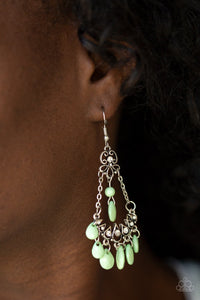 Malibu Sunset Green Earring