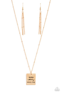 Mama MVP Necklace (Gold, Silver)