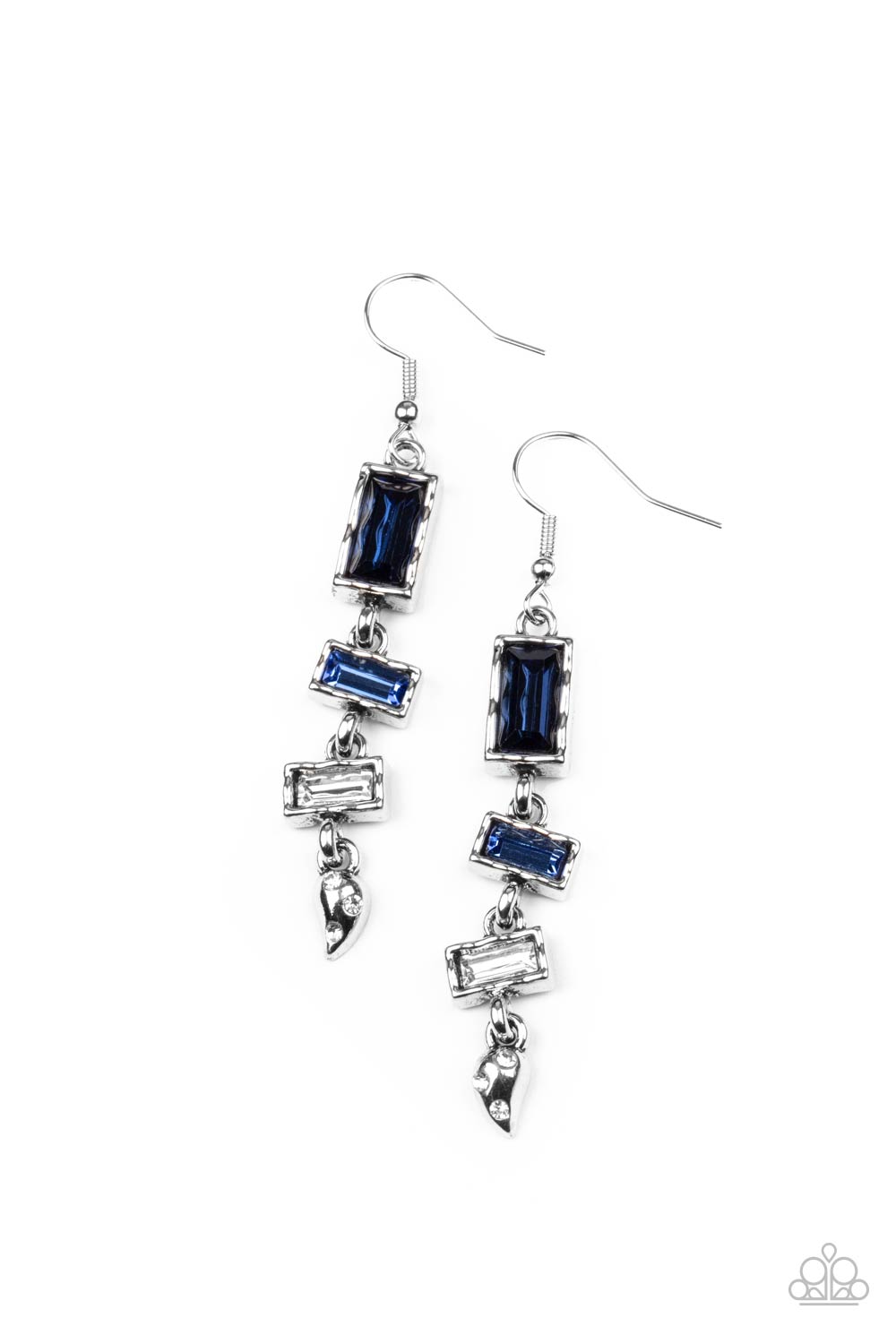 Modern Day Artifact Earring (Blue, Red, Black)