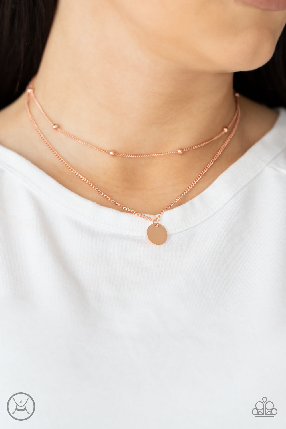 Modestly Minimalist Copper Necklace