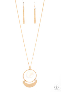 Moonlight Sailing Gold Necklace