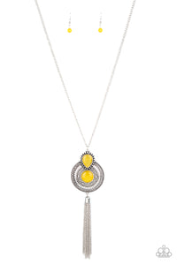 Mountain Mystic Yellow Necklace