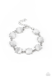 Ms. GLOW-It-All White Bracelet