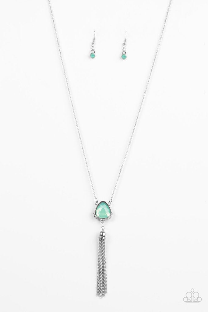 The Glow Show Green Necklace