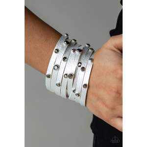 Go-Getter Glamorous Silver Urban Bracelet