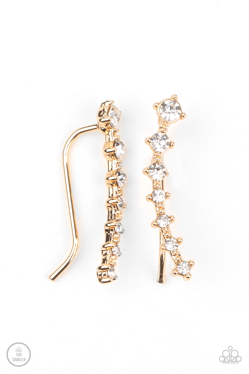 New Age Nebula Gold Earring