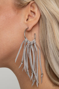 No Place Like HOMESPUN Silver Earring