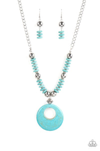 Oasis Goddess Blue Necklace