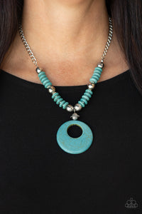 Oasis Goddess Blue Necklace