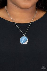 Oceanic Eclipse Blue Necklace