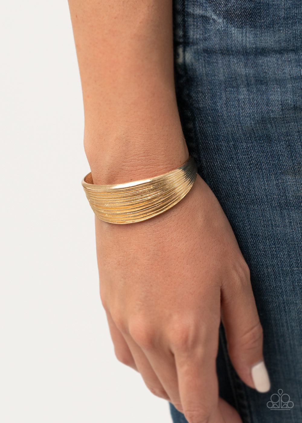 Off The Cuff Couture Gold Bracelet