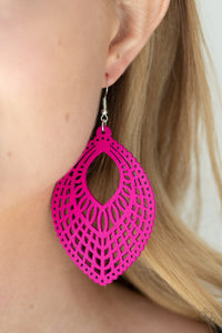 One Beach At A Time Pink Earring