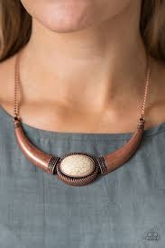 Cause A STEER Copper Necklace
