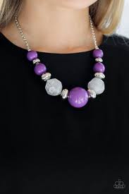 Daytime Drama Purple Necklace